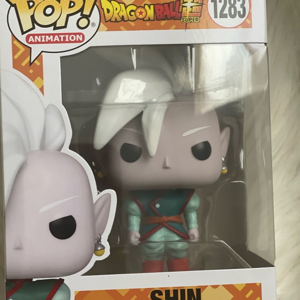 Funko Pop Animation Shin Figure - White, Green, Red